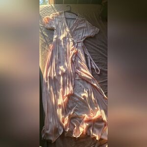 Elegant Pink Maxi Dress for Women